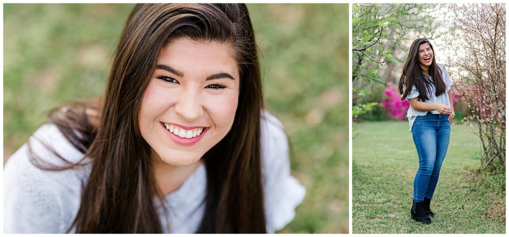 Senior girl posing for camera. Pensacola Senior Photographer