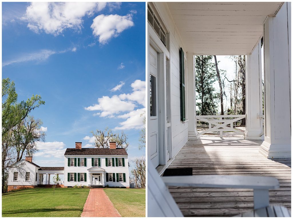 The Gregory House and porch at Torreya State Park. Pensacola Photographer