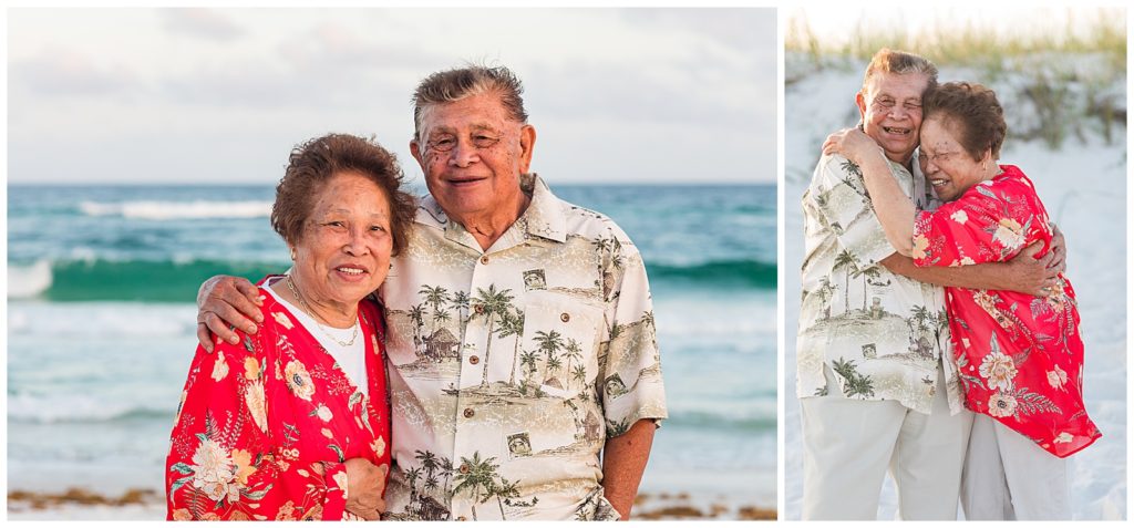 Couple laughing in each others arms on Pensacola Beach. Pensacola Beach Photography