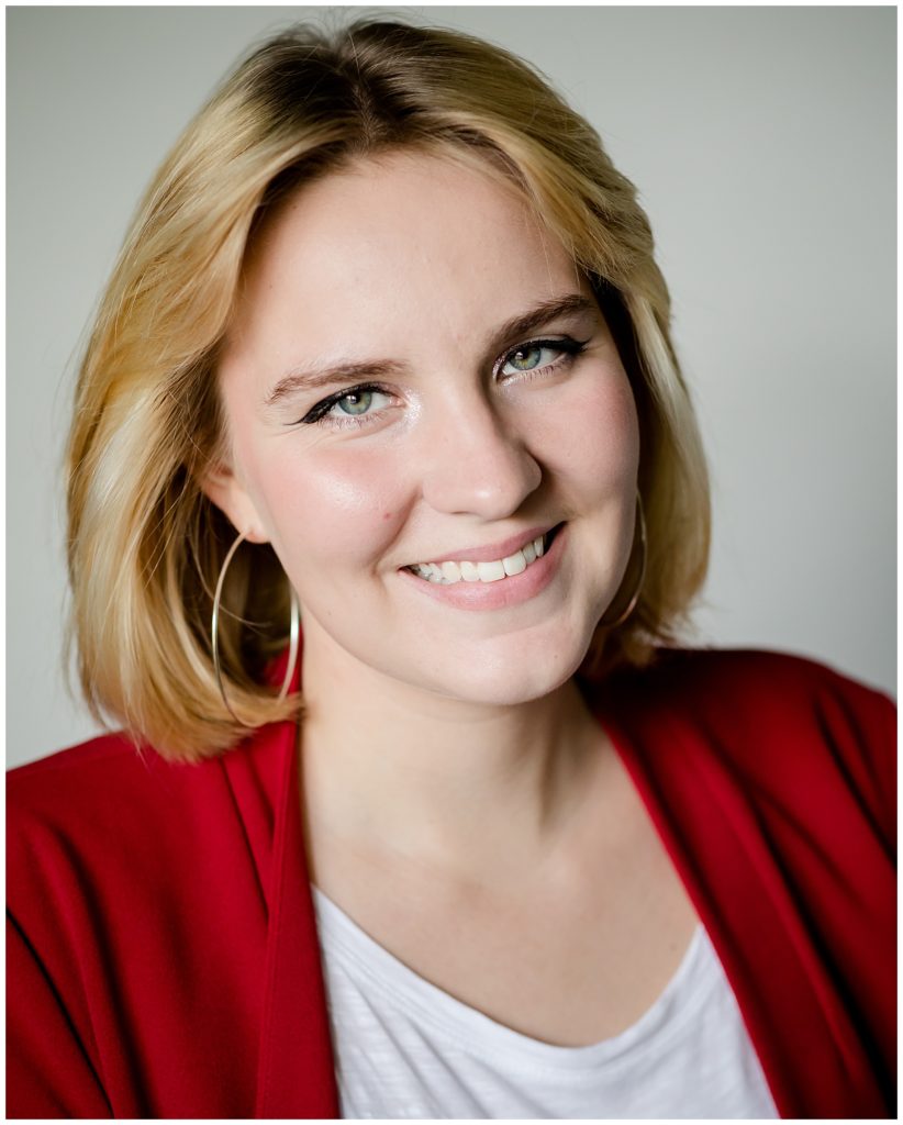 Professional headshot for UWF Senior Theatre Major