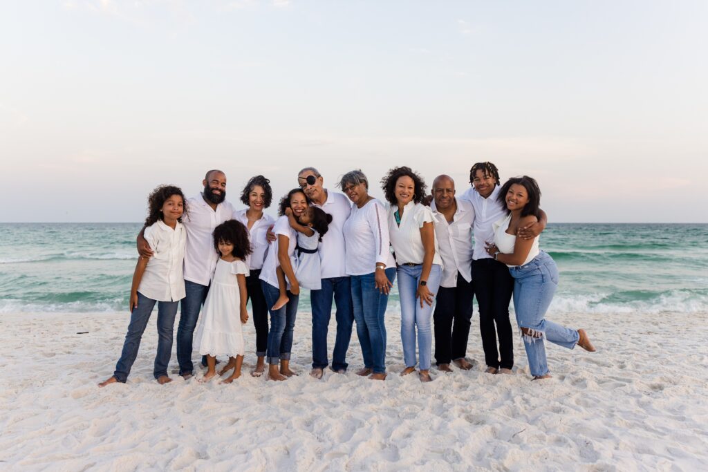 Family Photos on Pensacola Beach with Jennifer Beal Photography