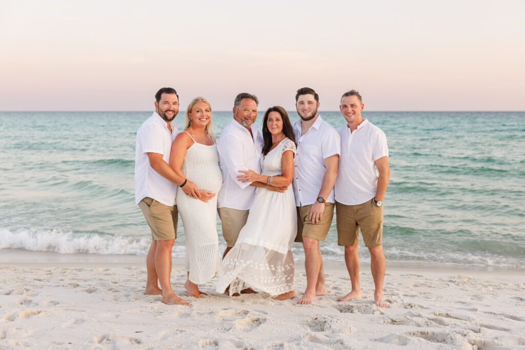 Navarre Beach extended family photography session with Jennifer Beal Photography