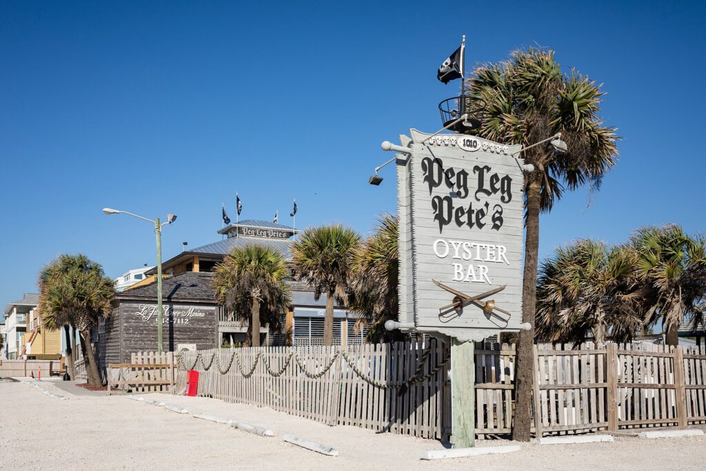Peg Leg Pete's restaurant on Pensacola Beach
