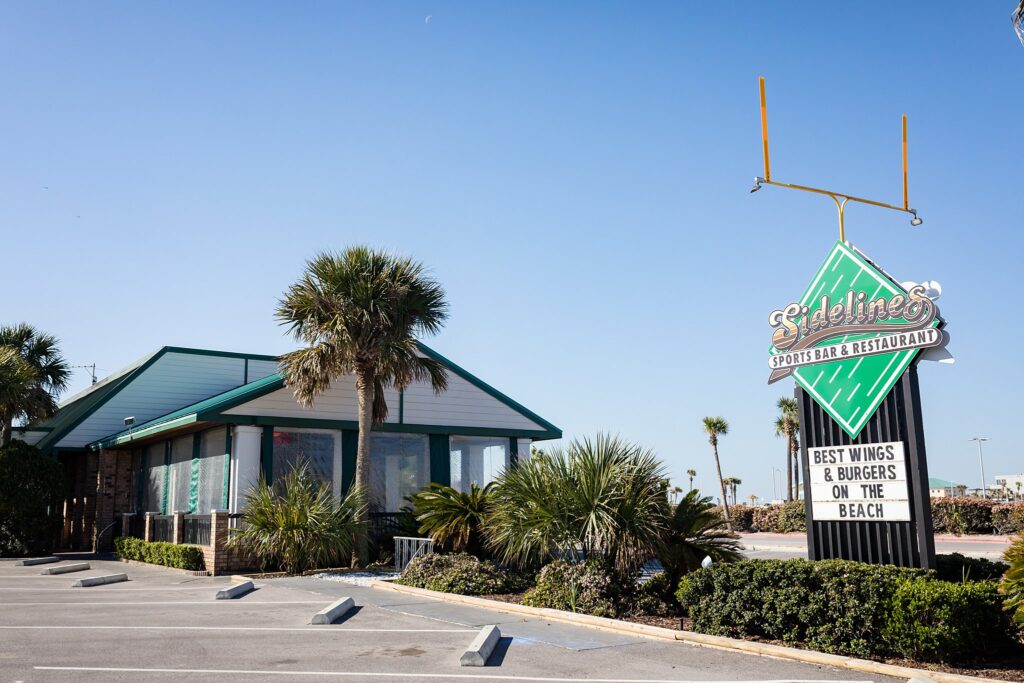Sidelines Restaurant on Pensacola Beach
