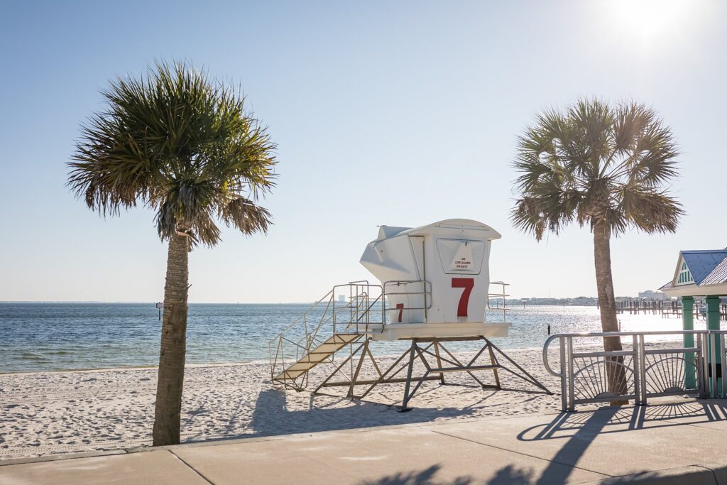 Lifeguard Stand - Pensacola Beach Vacation