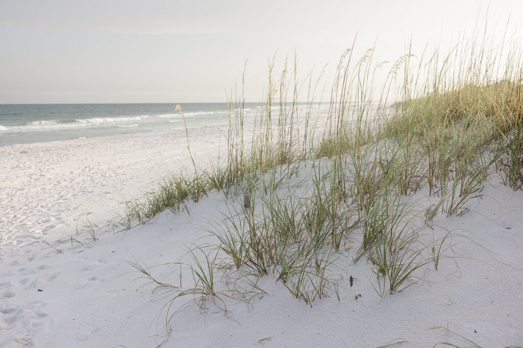 Quiet morning on Pensacola Beach gulf side